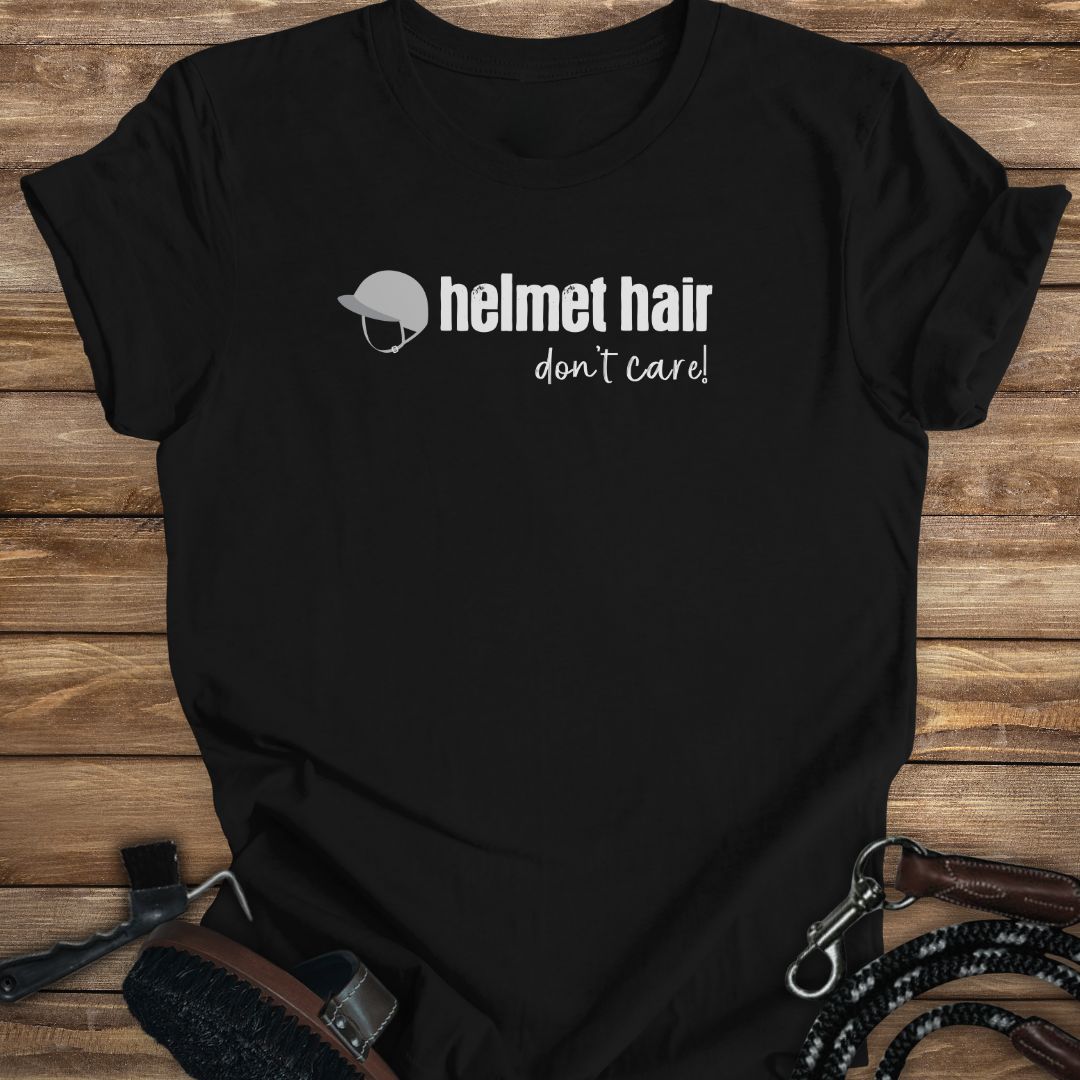 Helmet Hair Tee