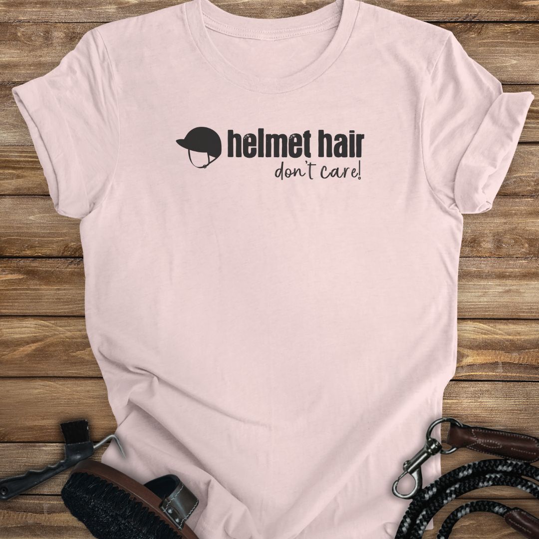 Helmet Hair Tee