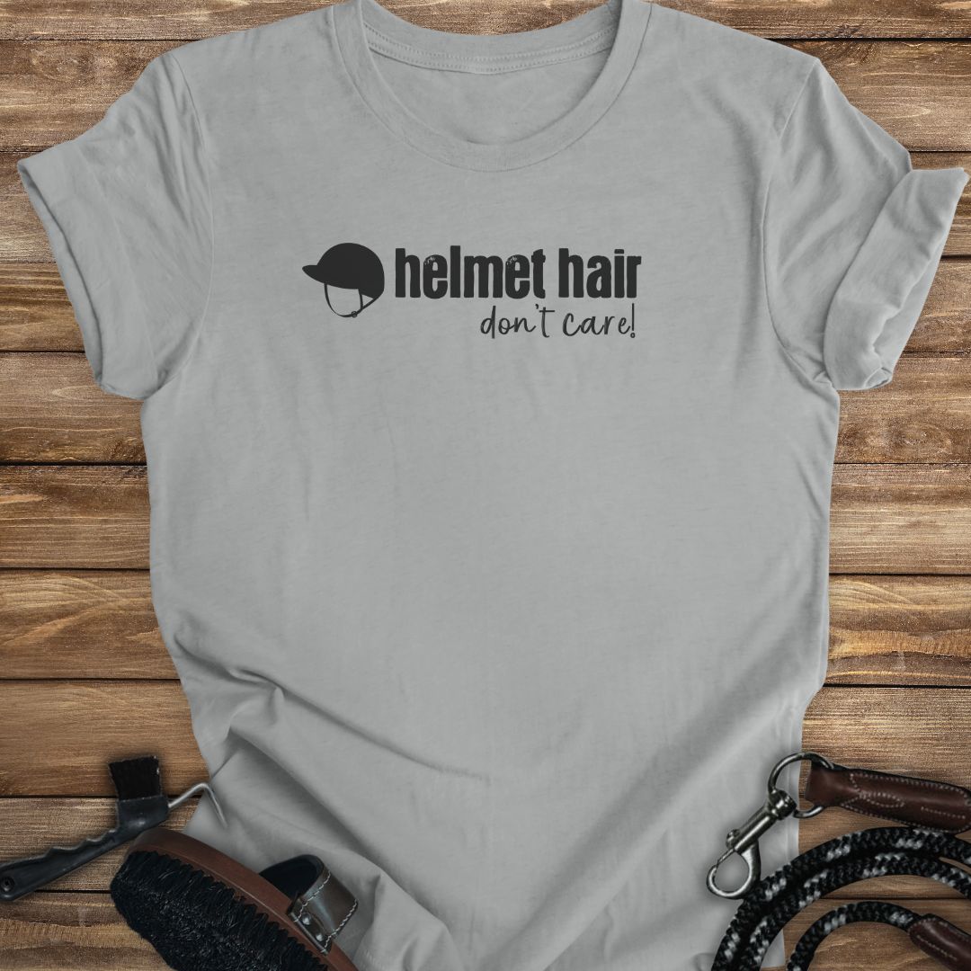 Helmet Hair Tee