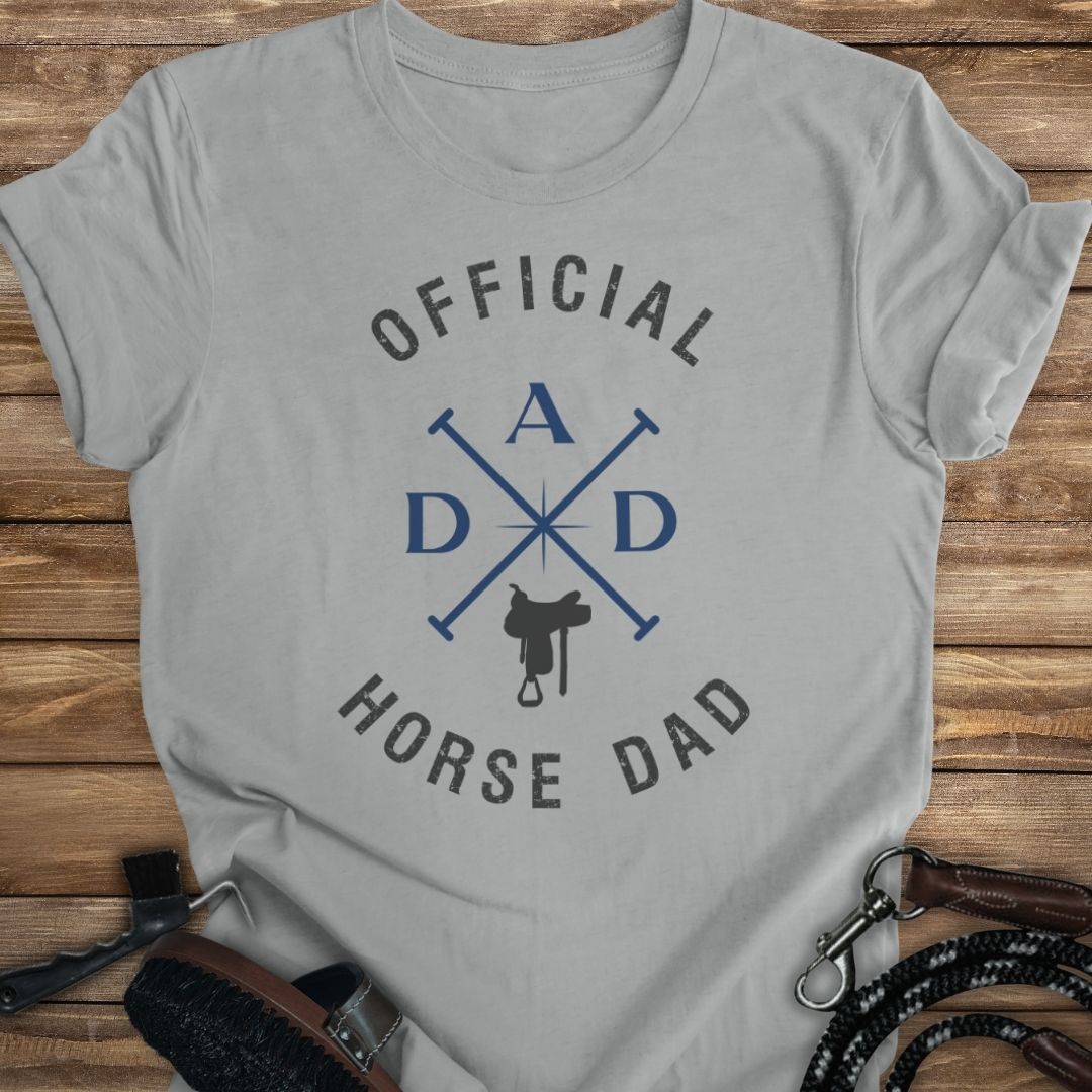 Official Horse Dad Tee- Western