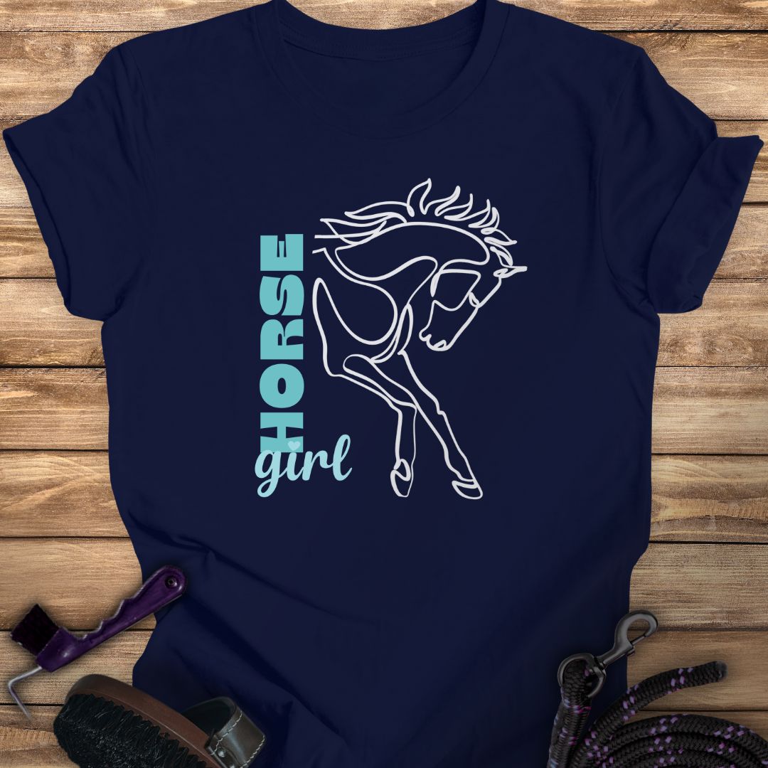 Horse Girl Tee- Adult Sizes