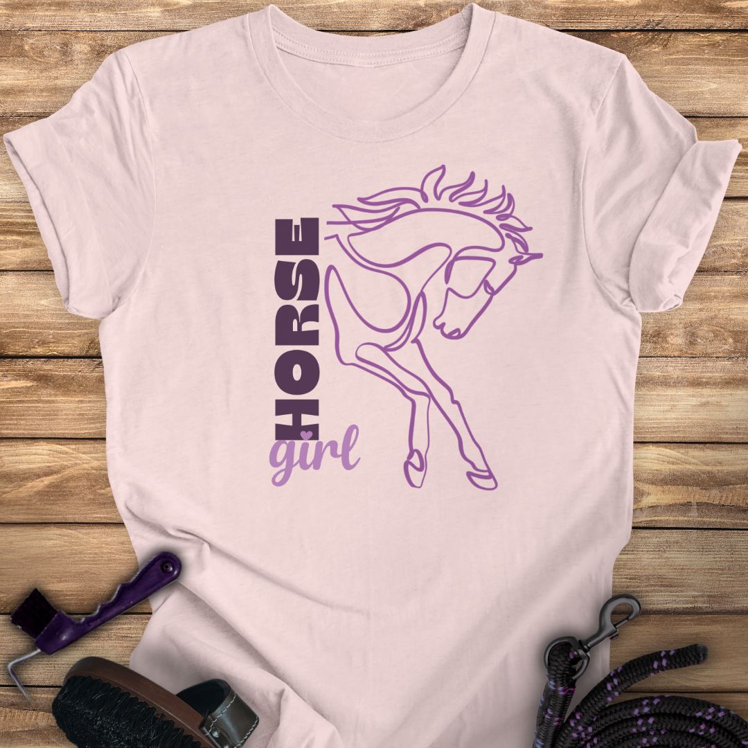 Horse Girl Tee- Adult Sizes