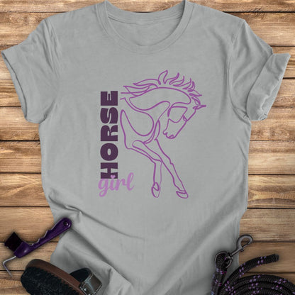 Horse Girl Tee- Adult Sizes