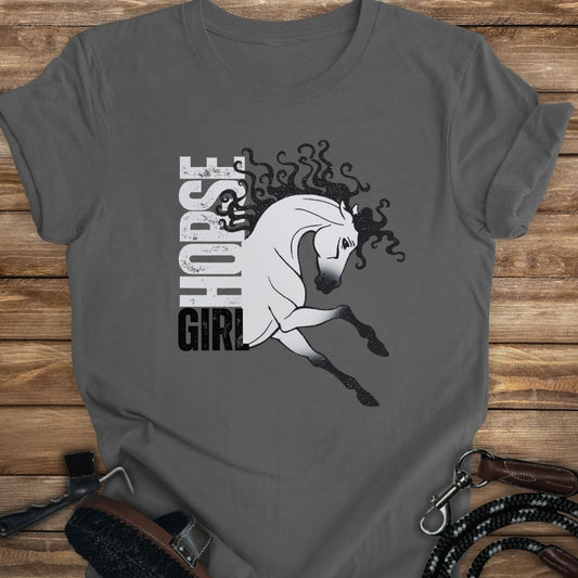 Horse Girl Tee- Baroque- Adult Size
