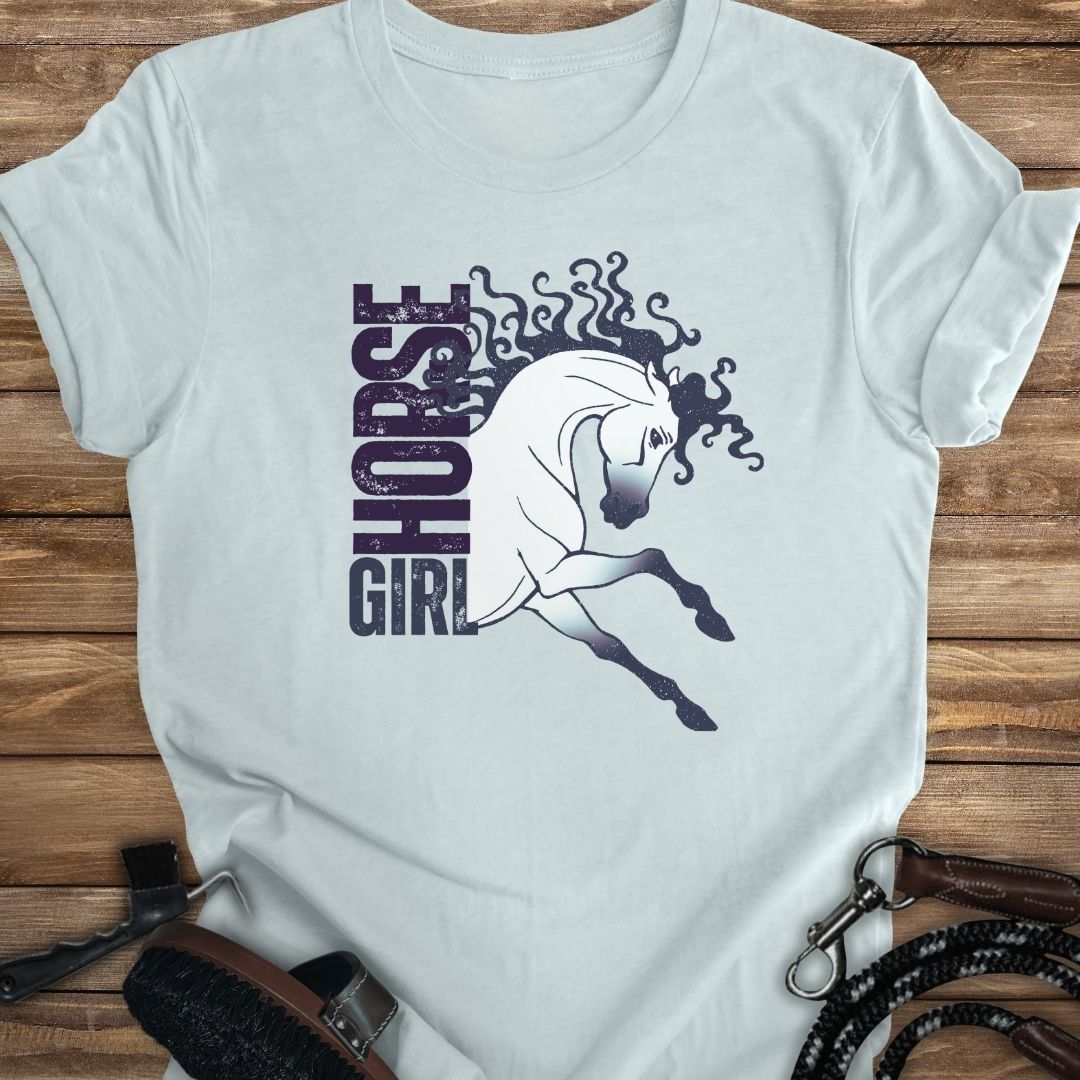 Horse Girl Tee- Baroque- Adult Size