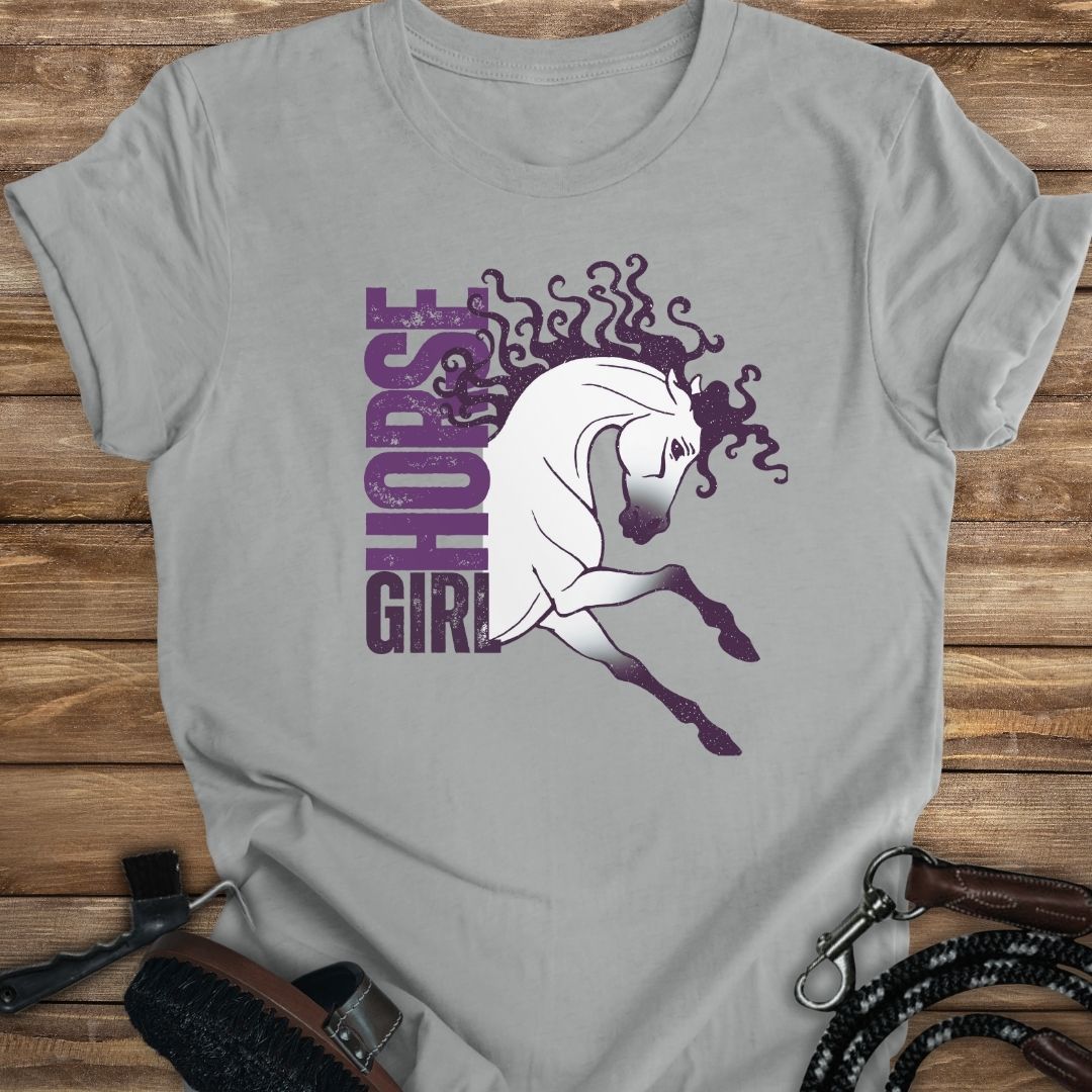 Horse Girl Tee- Baroque- Adult Size