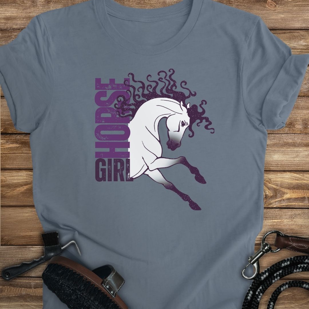 Horse Girl Tee- Baroque- Adult Size
