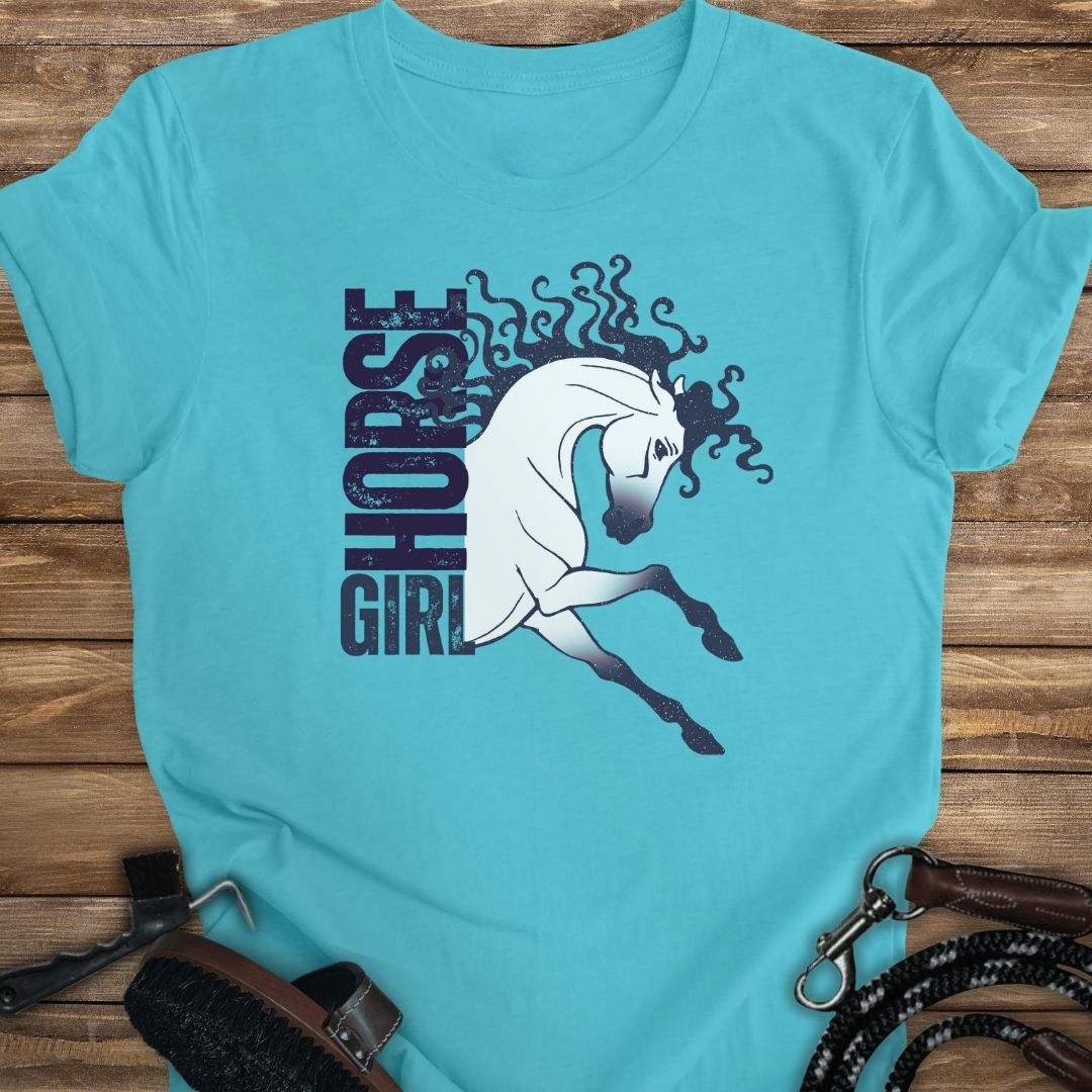 Horse Girl Tee- Baroque- Adult Size