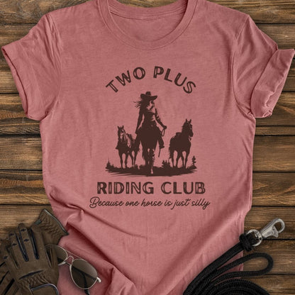 Two Plus Riding Club Tee