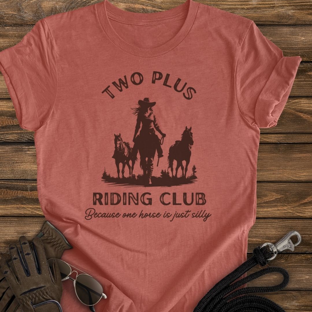 Two Plus Riding Club Tee