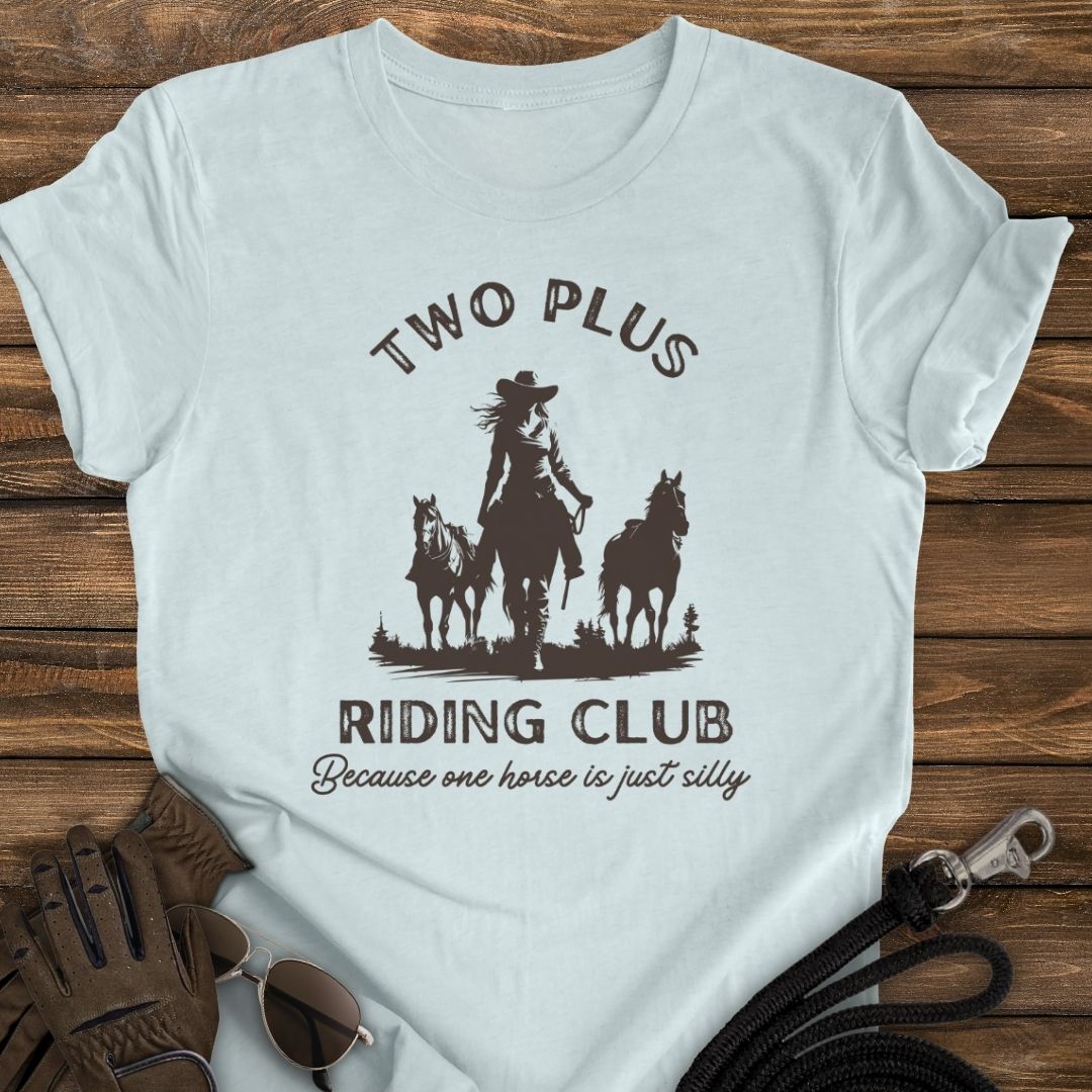 Two Plus Riding Club Tee