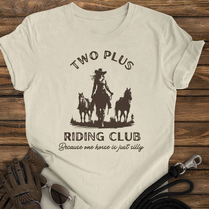 Two Plus Riding Club Tee